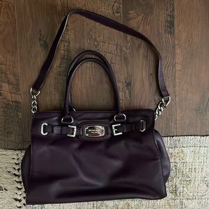 Purple Micheal Kors purse